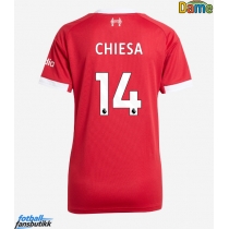 Liverpool Federico Chiesa #14 Hjemmedrakt Dame 2025-26 Kortermet